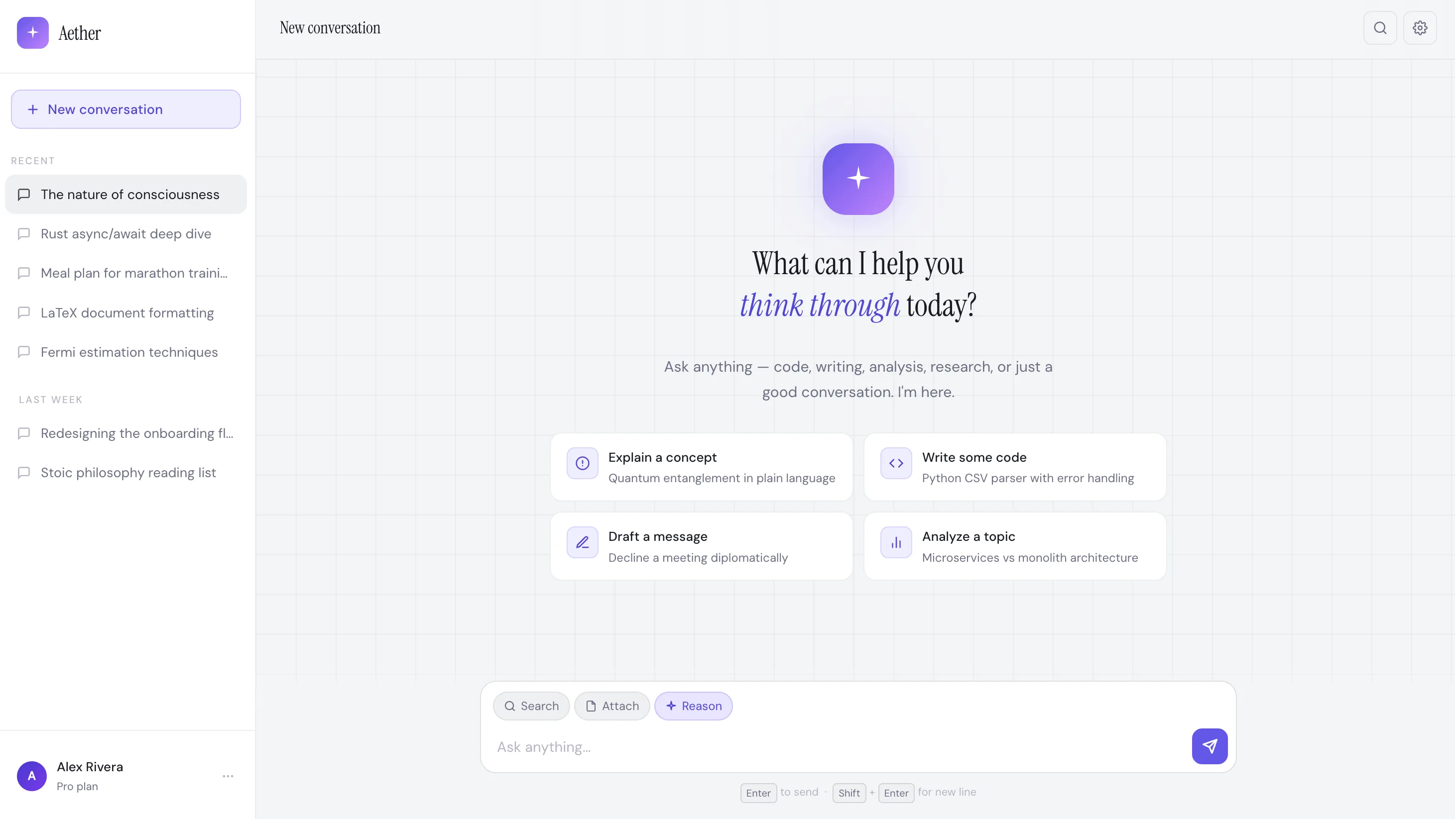 AI chatbot screenshot 5