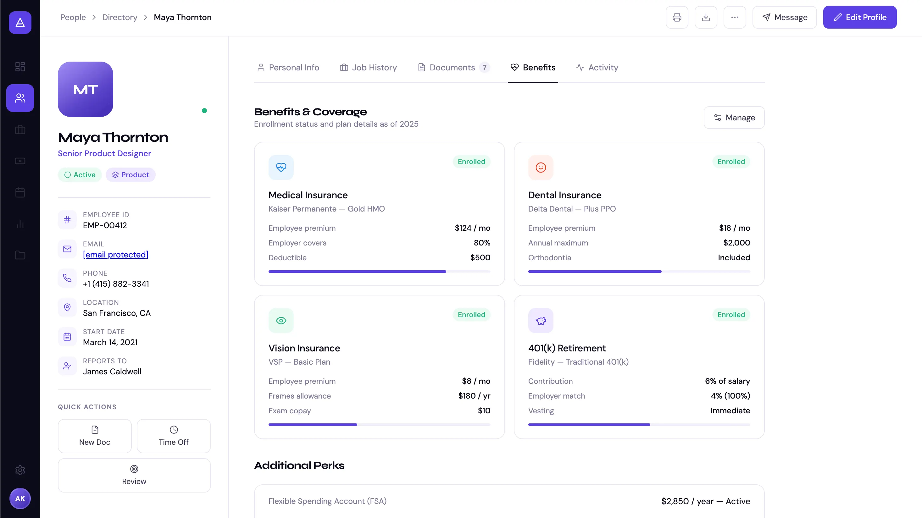 HR management screenshot 8